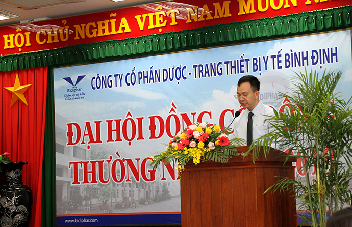 Bidiphar: Tổ chức thành công Đại hội đồng cổ đông thường niên năm 2019