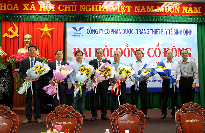 Bidiphar: Tổ chức thành công Đại hội đồng cổ đông thường niên năm 2019