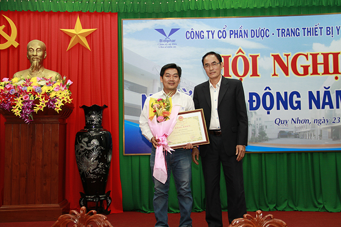 Bidiphar: Tổ chức thành công Hội nghị người lao động năm 2017