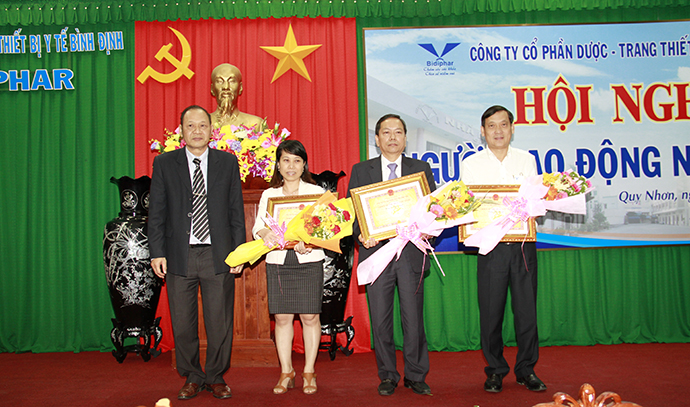 Bidiphar: Tổ chức thành công Hội nghị người lao động năm 2017