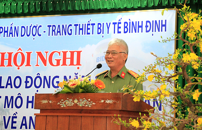 Bidiphar: Tổ chức thành công Hội nghị người lao động năm 2019 và Lễ ra mắt Tổ công nhân tự quản về an ninh trật tự