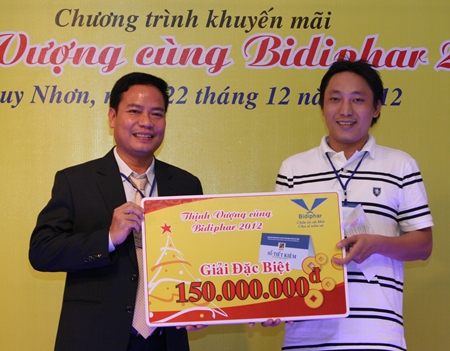 Bidiphar tổ chức thành công Lễ Bốc Thăm trúng thưởng chương trình Thịnh Vượng cùng Bidiphar năm 2012