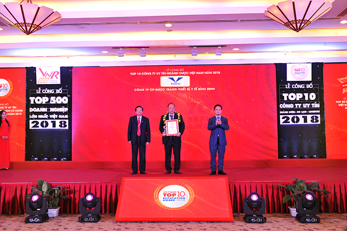 Bidiphar - Top 10 Công ty dược Việt Nam uy tín 2018