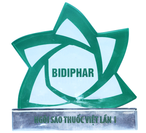 Bidiphar Tự hào đạt giải “Ngôi sao thuốc Việt”