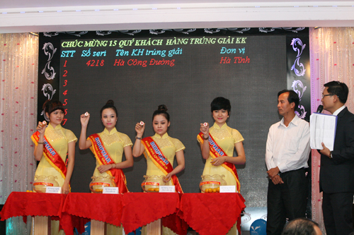 Chương trình bốc thăm trúng thưởng “Đón Lộc Thu Vàng” của Bidiphar thành công tốt đẹp