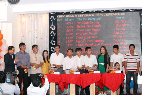 Chương trình bốc thăm trúng thưởng “Đón Lộc Thu Vàng” của Bidiphar thành công tốt đẹp