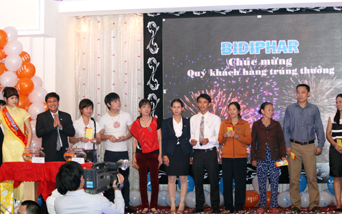 Chương trình bốc thăm trúng thưởng “Đón Lộc Thu Vàng” của Bidiphar thành công tốt đẹp