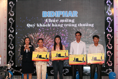 Chương trình bốc thăm trúng thưởng “Đón Lộc Thu Vàng” của Bidiphar thành công tốt đẹp