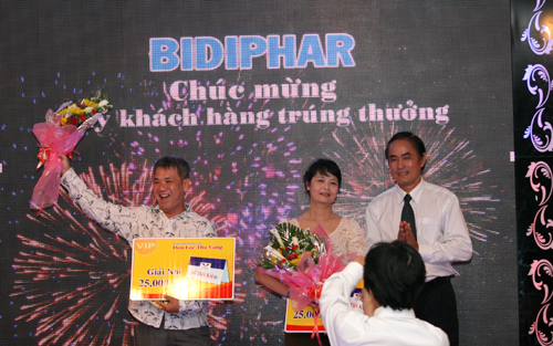 Chương trình bốc thăm trúng thưởng “Đón Lộc Thu Vàng” của Bidiphar thành công tốt đẹp