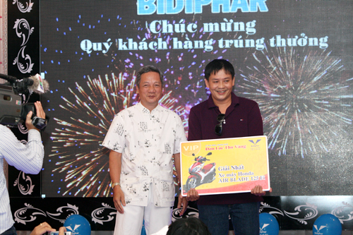 Chương trình bốc thăm trúng thưởng “Đón Lộc Thu Vàng” của Bidiphar thành công tốt đẹp