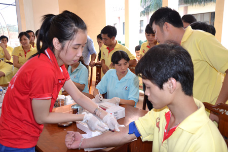 Chương trình hiến máu nhân đạo “Bidiphar – Mỗi giọt máu một tấm lòng”