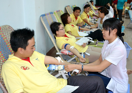 Chương trình hiến máu nhân đạo “Bidiphar – Mỗi giọt máu một tấm lòng”