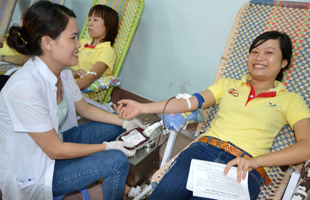 Chương trình hiến máu nhân đạo “Bidiphar – Mỗi giọt máu một tấm lòng”