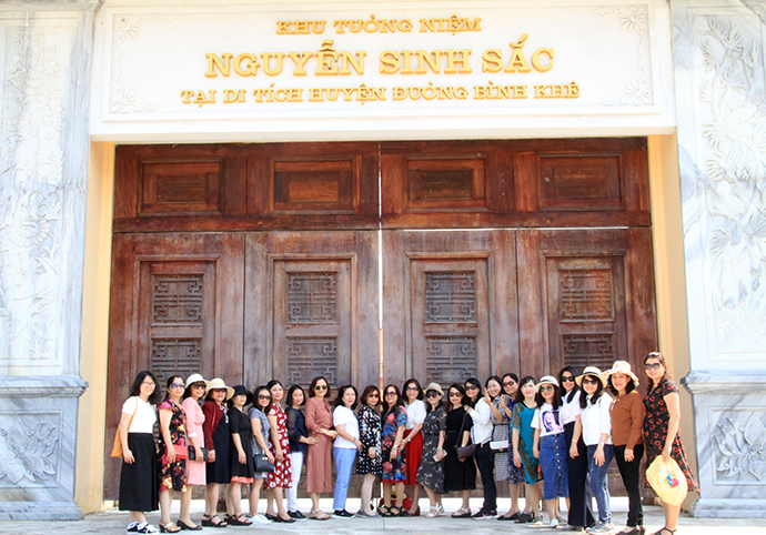 Công ty Bidiphar tổ chức chương trình tham quan nhân kỷ niệm ngày Quốc tế Phụ nữ mùng 8 tháng 3.