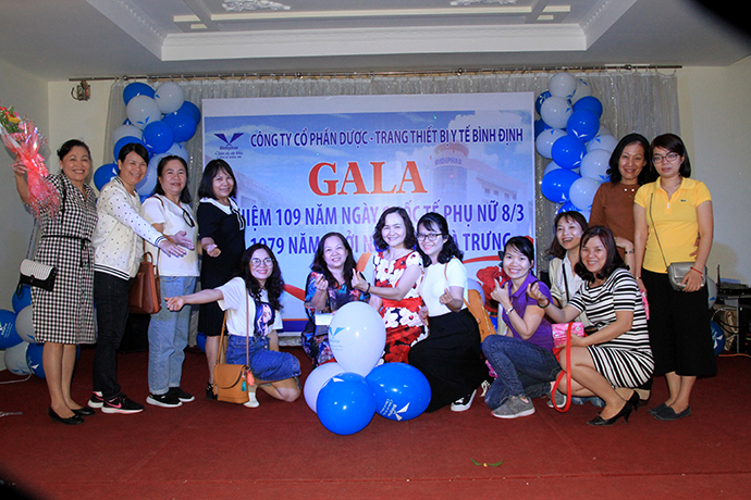Công ty Bidiphar tổ chức chương trình tham quan nhân kỷ niệm ngày Quốc tế Phụ nữ mùng 8 tháng 3.
