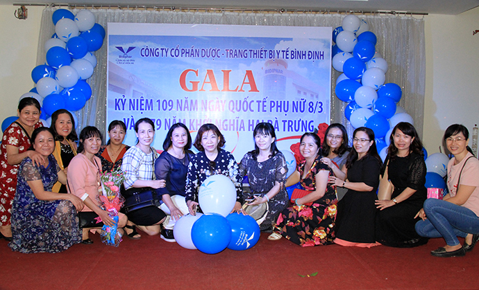 Công ty Bidiphar tổ chức chương trình tham quan nhân kỷ niệm ngày Quốc tế Phụ nữ mùng 8 tháng 3.