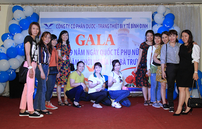 Công ty Bidiphar tổ chức chương trình tham quan nhân kỷ niệm ngày Quốc tế Phụ nữ mùng 8 tháng 3.