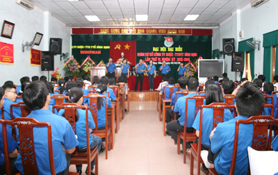 Đại hội đại biểu Đoàn Cơ sở Công ty Dược – Trang thiết bị Y tế Bình Định nhiệm kỳ 2012 – 2014