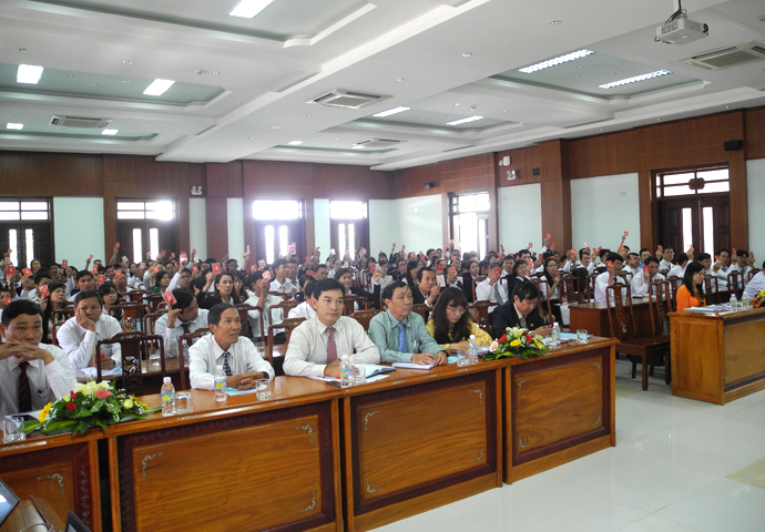 Đại hội Đảng bộ Công ty Cổ phần Dược – TTBYT Bình Định lần thứ VII nhiệm kỳ 2015 - 2020