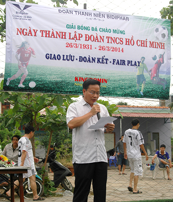Đoàn cơ sở Bidiphar tổ chức các hoạt động “Chào mừng ngày thành lập Đoàn TNCS Hồ Chí Minh 26/03/1931 - 26/03/2014”