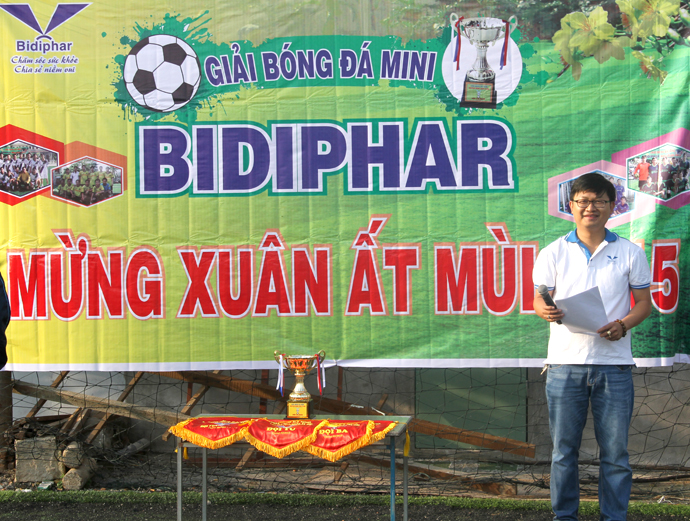 Giải bóng đá “Bidiphar Mừng Xuân Ất Mùi - 2015”