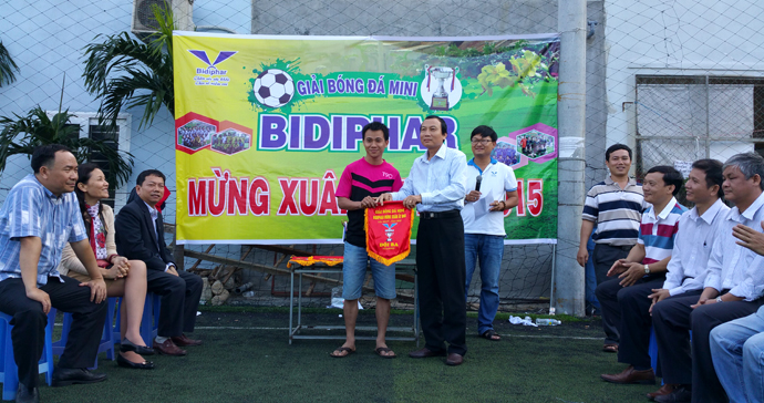 Giải bóng đá “Bidiphar Mừng Xuân Ất Mùi - 2015”