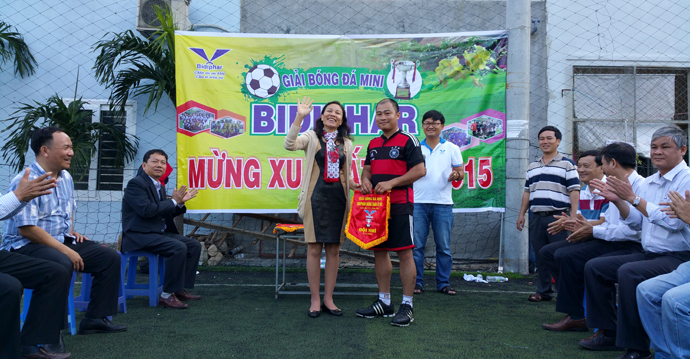 Giải bóng đá “Bidiphar Mừng Xuân Ất Mùi - 2015”