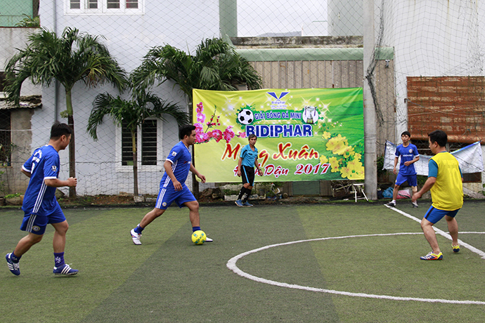 Giải bóng đá mini “Bidiphar Mừng xuân Đinh Dậu 2017”