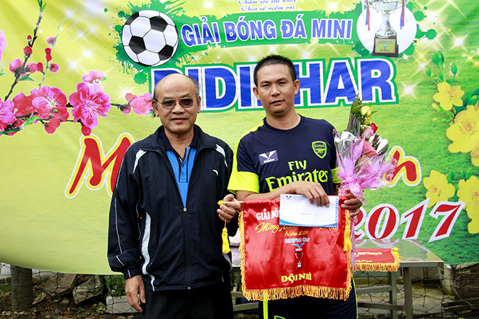 Giải bóng đá mini “Bidiphar Mừng xuân Đinh Dậu 2017”