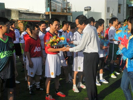 Giải bóng đá mini “Bidiphar mừng Xuân Quý Tỵ - 2013”