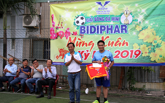 Giải bóng đá truyền thống lần thứ IX “Bidiphar mừng xuân Kỷ Hợi”