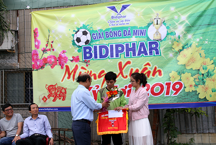 Giải bóng đá truyền thống lần thứ IX “Bidiphar mừng xuân Kỷ Hợi”