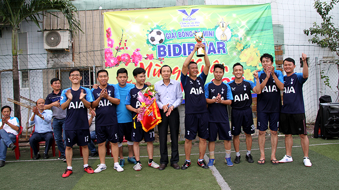 Giải bóng đá truyền thống lần thứ IX “Bidiphar mừng xuân Kỷ Hợi”
