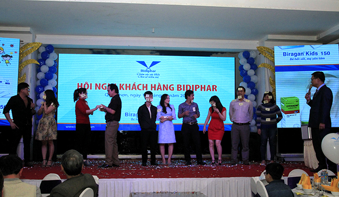 Hội nghị khách hàng Bidiphar tại Bình Định
