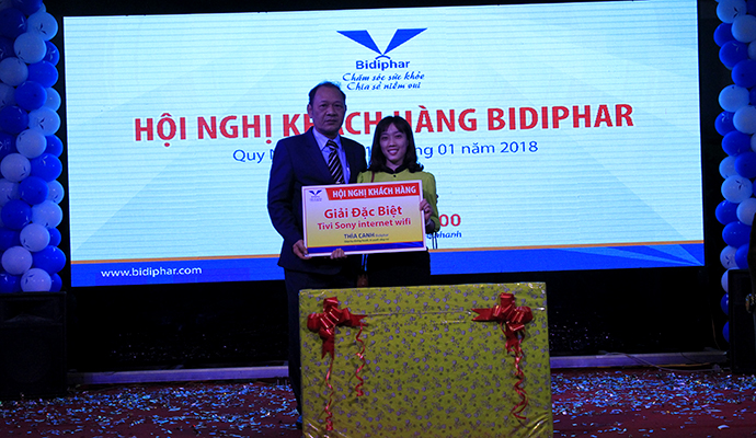 Hội nghị khách hàng Bidiphar tại Bình Định