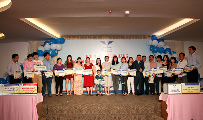 Hội nghị khách hàng mừng khai trương chi nhánh Bidiphar Tiền Giang