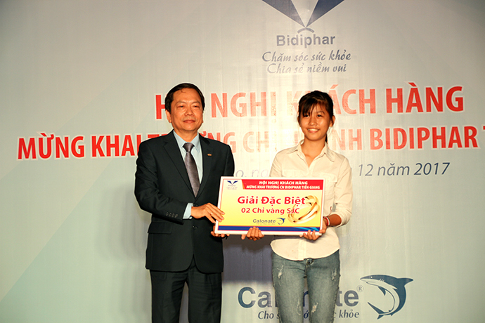 Hội nghị khách hàng mừng khai trương chi nhánh Bidiphar Tiền Giang