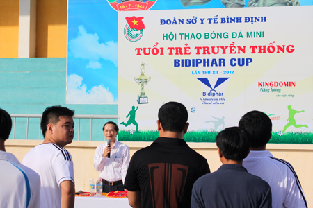 Hội thao bóng đá mini “TUỔI TRẺ TRUYỀN THỐNG – BIDIPHAR CUP” Lần thứ XII – 2012