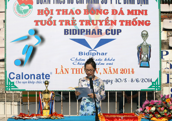 Hội thao bóng đá mini “TU chuyển đổi TRUYỀN THỐNG - BIDIPHAR CUP” Lần thứ XIV - 2014