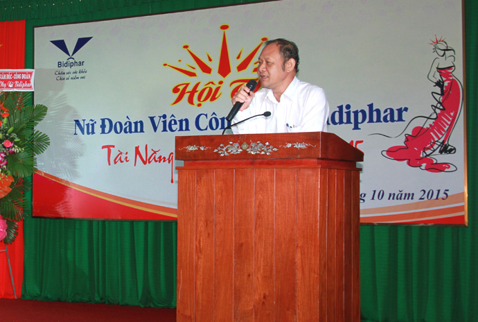 Hội thi nữ đoàn viên công đoàn Bidiphar Tài năng Duyên dáng 2015