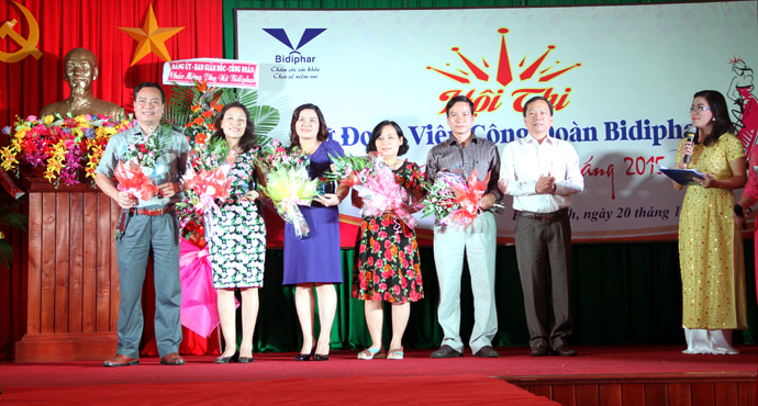 Hội thi nữ đoàn viên công đoàn Bidiphar Tài năng Duyên dáng 2015