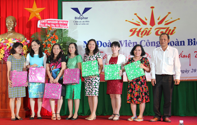 Hội thi nữ đoàn viên công đoàn Bidiphar Tài năng Duyên dáng 2015
