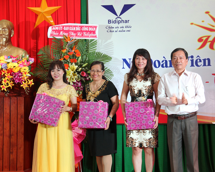 Hội thi nữ đoàn viên công đoàn Bidiphar Tài năng Duyên dáng 2015