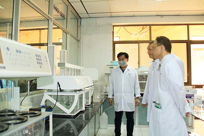 Lãnh đạo tập đoàn Kyorin tới thăm và làm việc tại Bidiphar