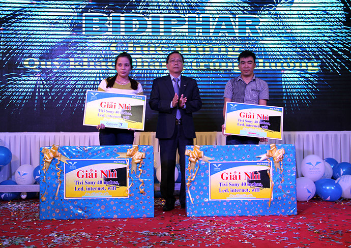 Lễ quay số mở thưởng và du lịch nghỉ dưỡng cho khách hàng khối OTC khu vực Bình Định