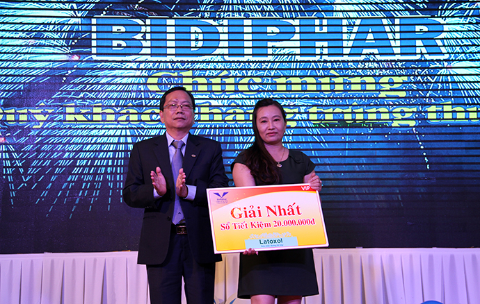 Lễ quay số mở thưởng và du lịch nghỉ dưỡng cho khách hàng khối OTC khu vực Bình Định