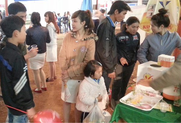 Một năm Bidiphar đưa ra nhãn hàng Kingdomin đồng hành cùng Hội chợ Hàng Việt Nam chất lượng cao