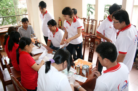 Ngày hội “Hiến máu nhân đạo” tại Bidiphar