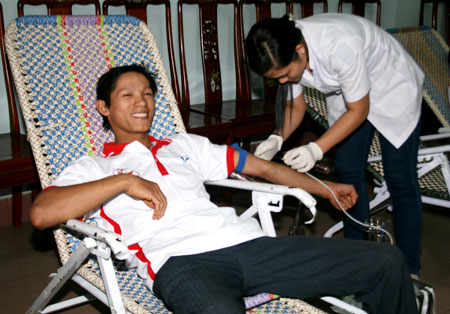 Ngày hội “Hiến máu nhân đạo” tại Bidiphar