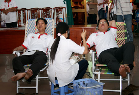 Ngày hội “Hiến máu nhân đạo” tại Bidiphar